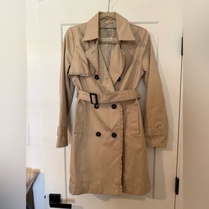 Classic Tan Trench Coat
